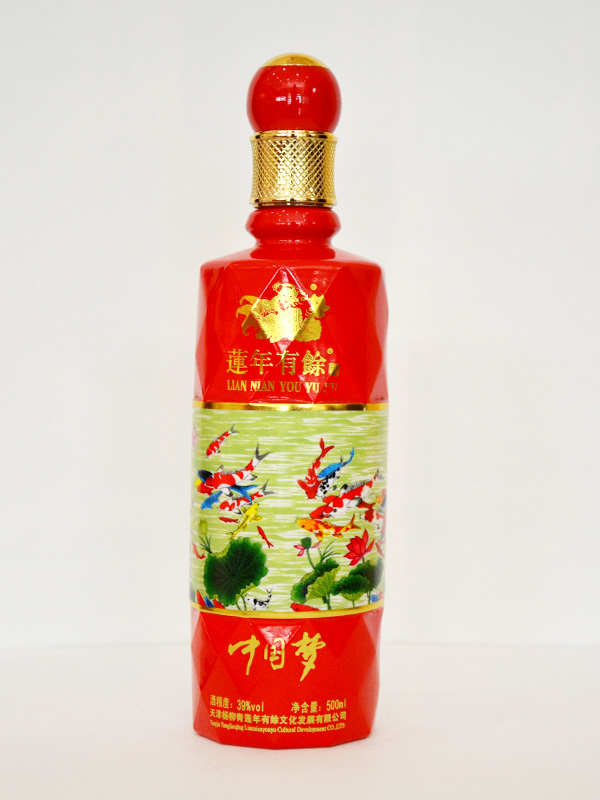 中國(guó)夢(mèng)噴釉酒瓶