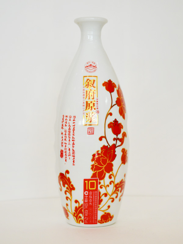 敘永原漿紅花酒瓶