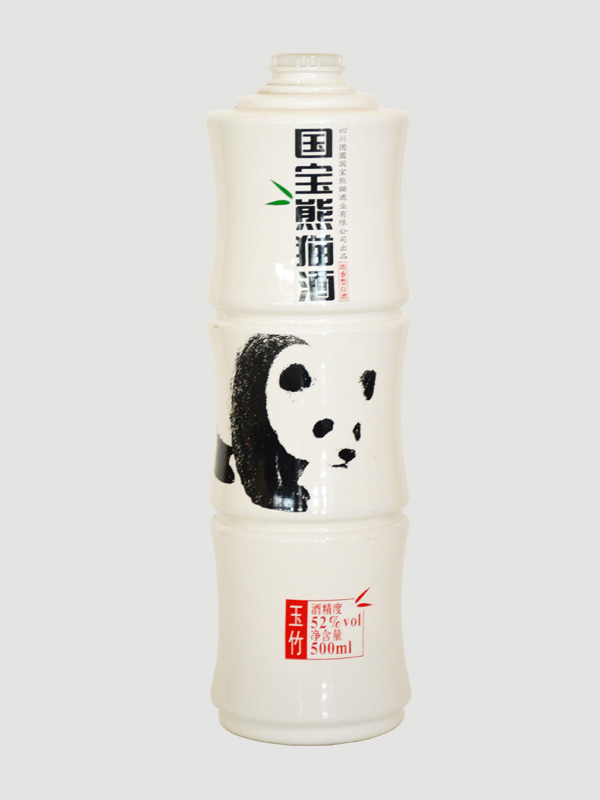 國寶熊貓酒仿陶瓶