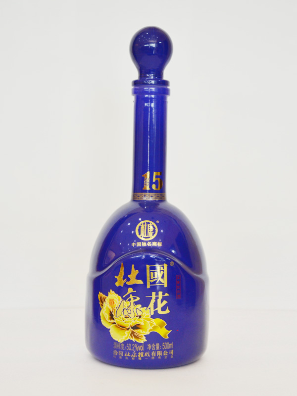桂康國花仿陶瓶