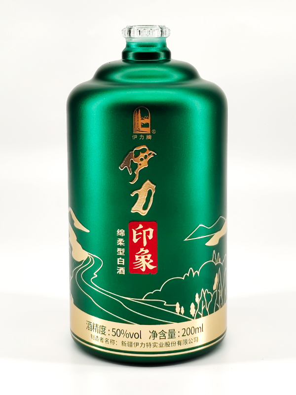 伊力印象仿陶玻璃酒瓶