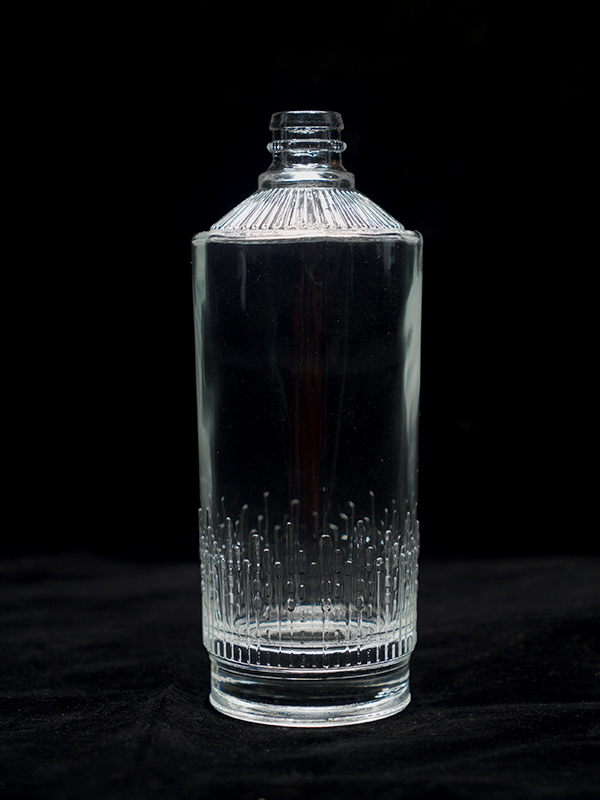 晶白料玻璃酒瓶光瓶