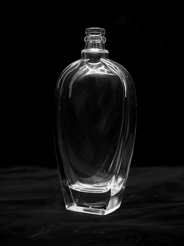 晶白料玻璃酒瓶圖片