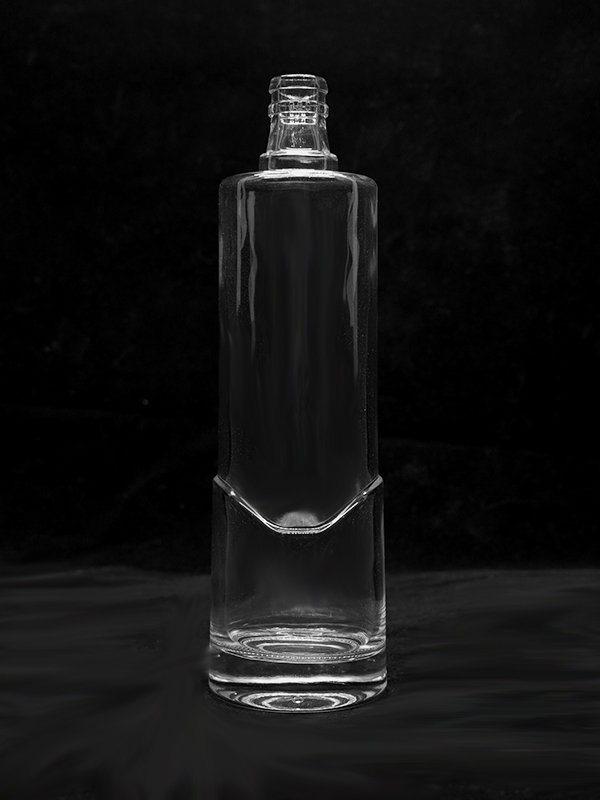 晶白料玻璃酒瓶工藝