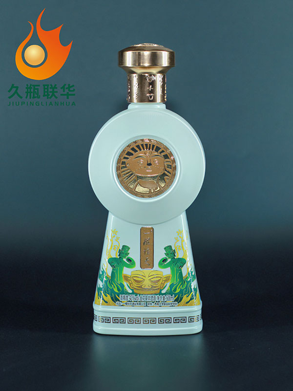 一醒驚天仿陶玻璃瓶