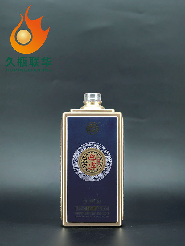 迎賓紫韻仿陶玻璃瓶