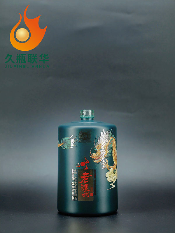 老瀘州仿陶玻璃瓶