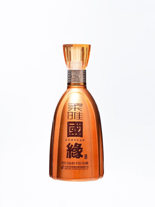 國緣仿陶玻璃瓶