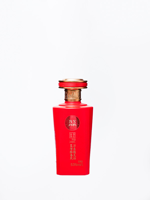 笑納醬酒仿陶玻璃瓶
