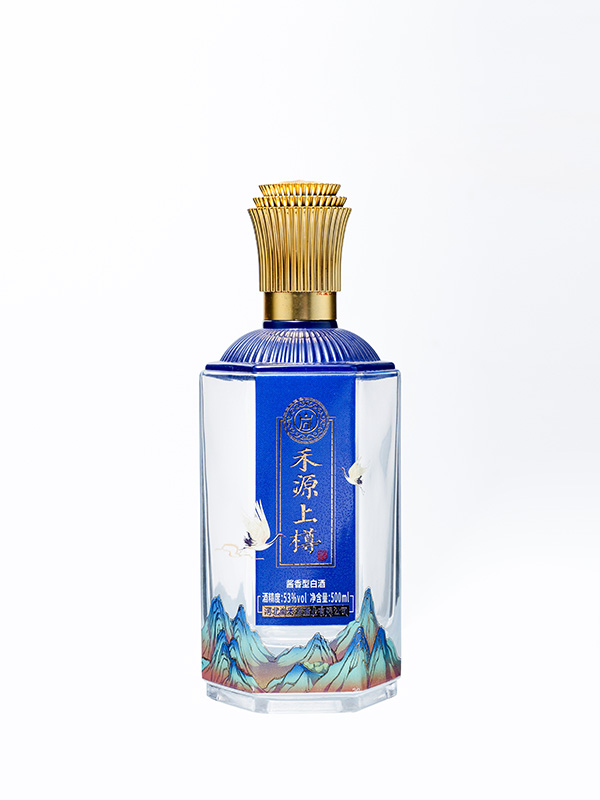 禾源上樽晶白料酒瓶