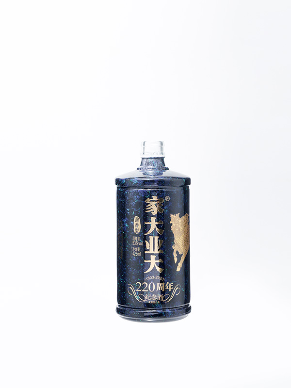 家大業(yè)大仿陶玻璃瓶