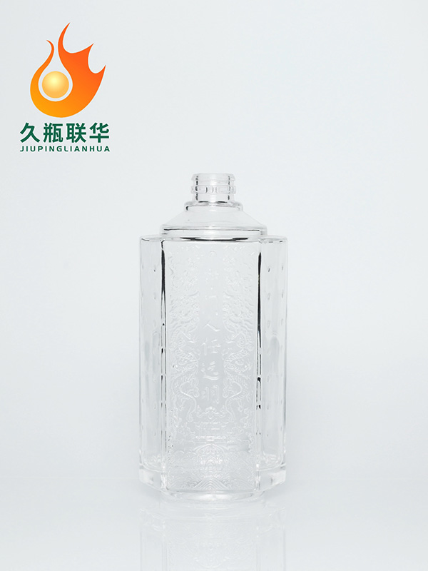 晶白料酒瓶